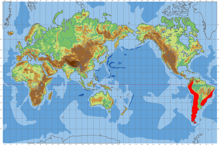 Chili Eagle Natural Habitat Map
